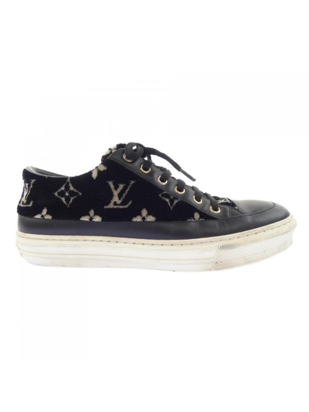 Louis Vuitton Monogram Velvet Stellar Line Sneakers